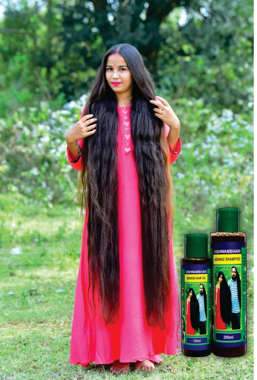 Adivasi Hair Oil & Shampoo For Hair Growth for Men & Women