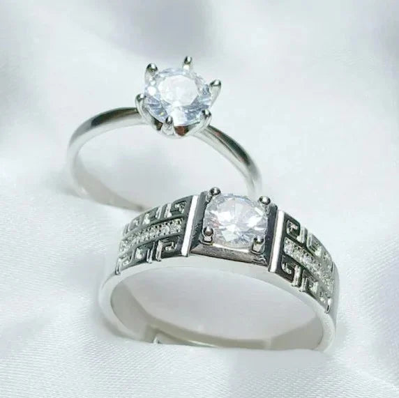 Eternal Love Adjustable Couple Rings – Symbol of Love & Commitment 💍